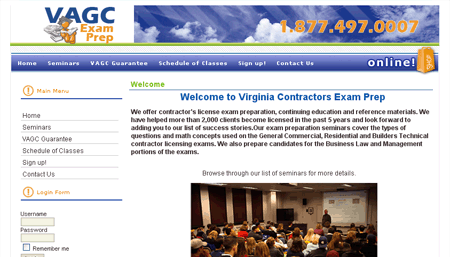 Virginia Contractors Exam Prep